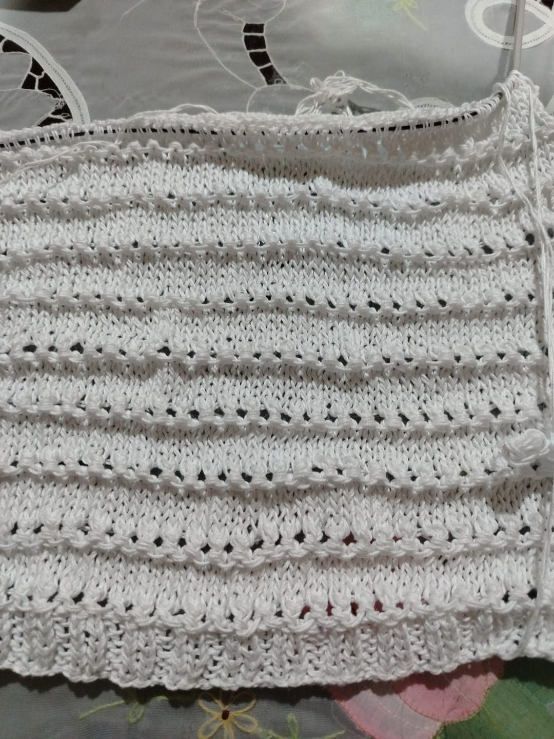 Customer photo review of Hilaza Eulali, marca Omega, MADEJA de 100g con 360m  ⭐