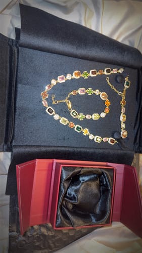 Customer photo review of Gold Solstice Gemstone Bundle