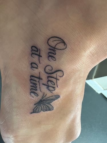Customer photo review of TattooNumbx Numbing Cream
