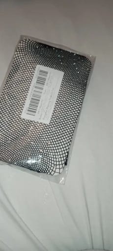 Customer photo review of Teasing style Crotchless Pantyhose