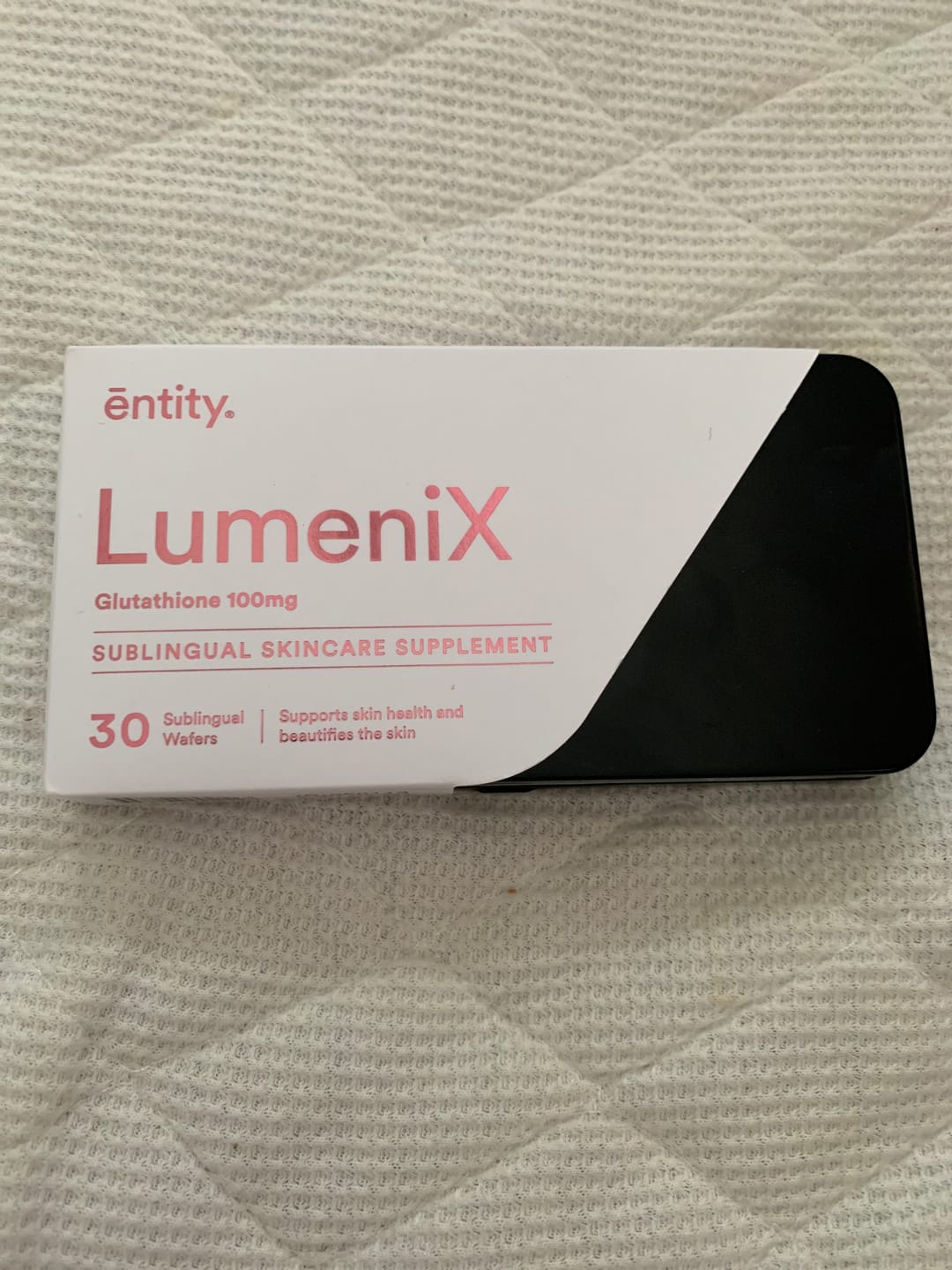 Customer photo review of LumeniX 高濃度グルタチオン 100mg