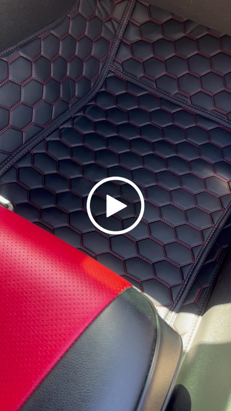 Customer video review of 5th Gen Camaro Honeycomb Leather Floor Mat Liners