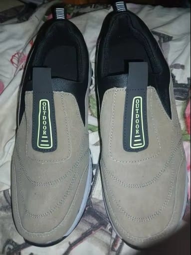Customer photo review of Early Summer 49% Off🔥 Men's Waterproof Orthopedic Slip-on Walking Shoes
