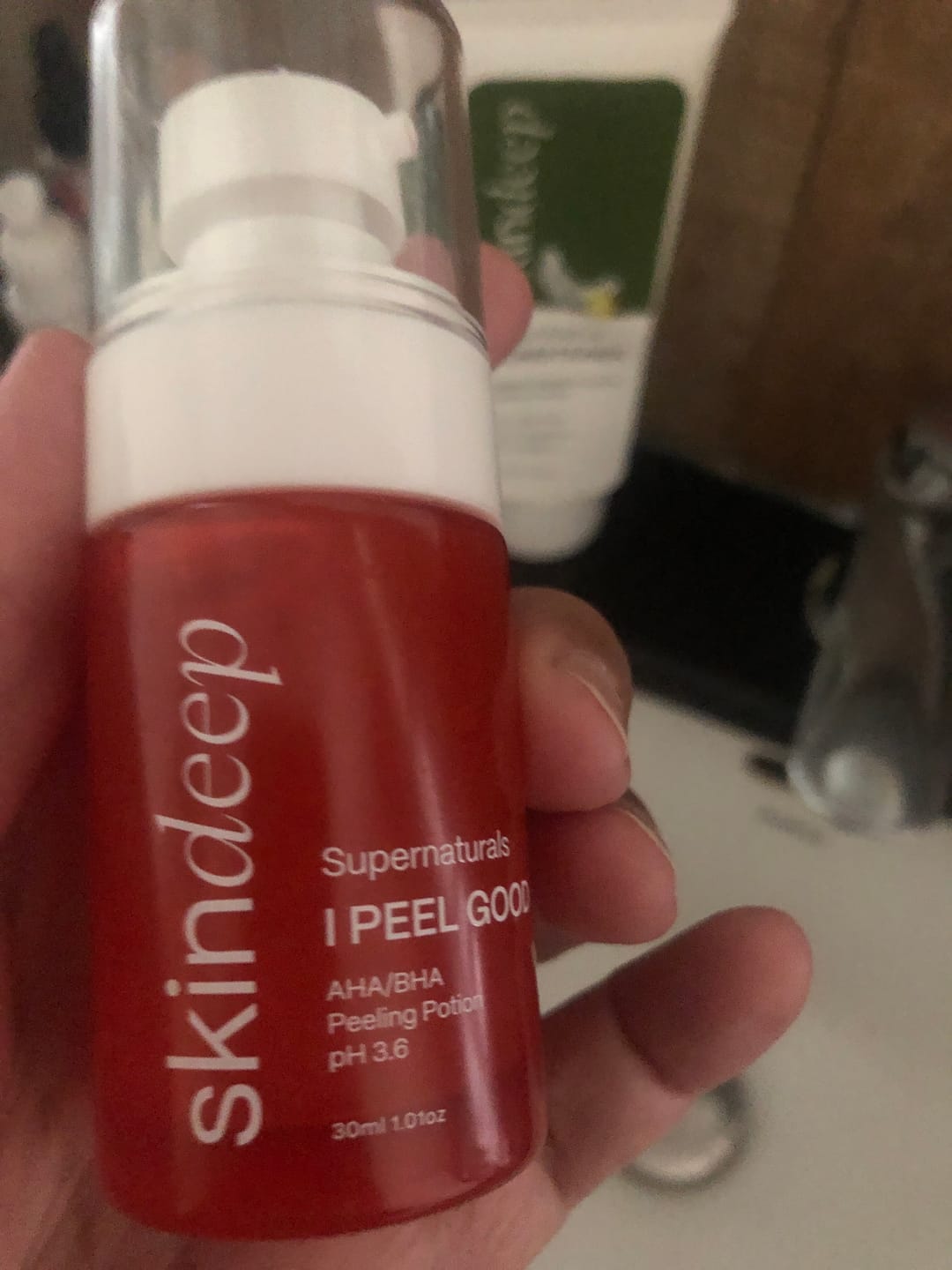 Customer photo review of I PEEL GOOD - AHA/BHA Peeling Potion