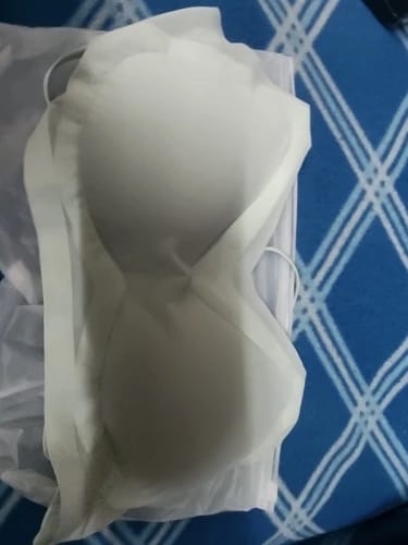 Customer photo review of Breeze Silk Halter Bra