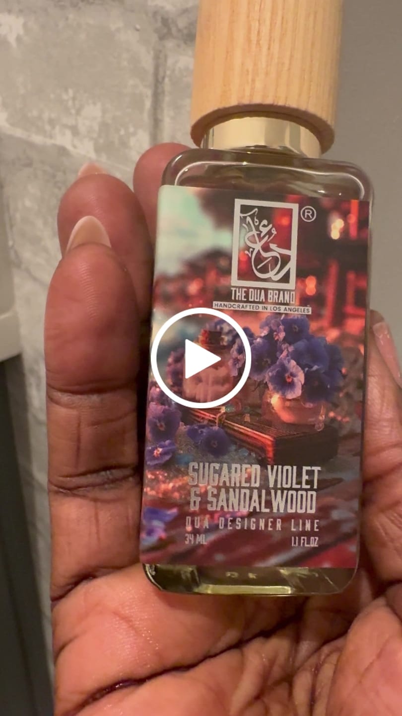 Customer video review of Sugared Violet & Sandalwood