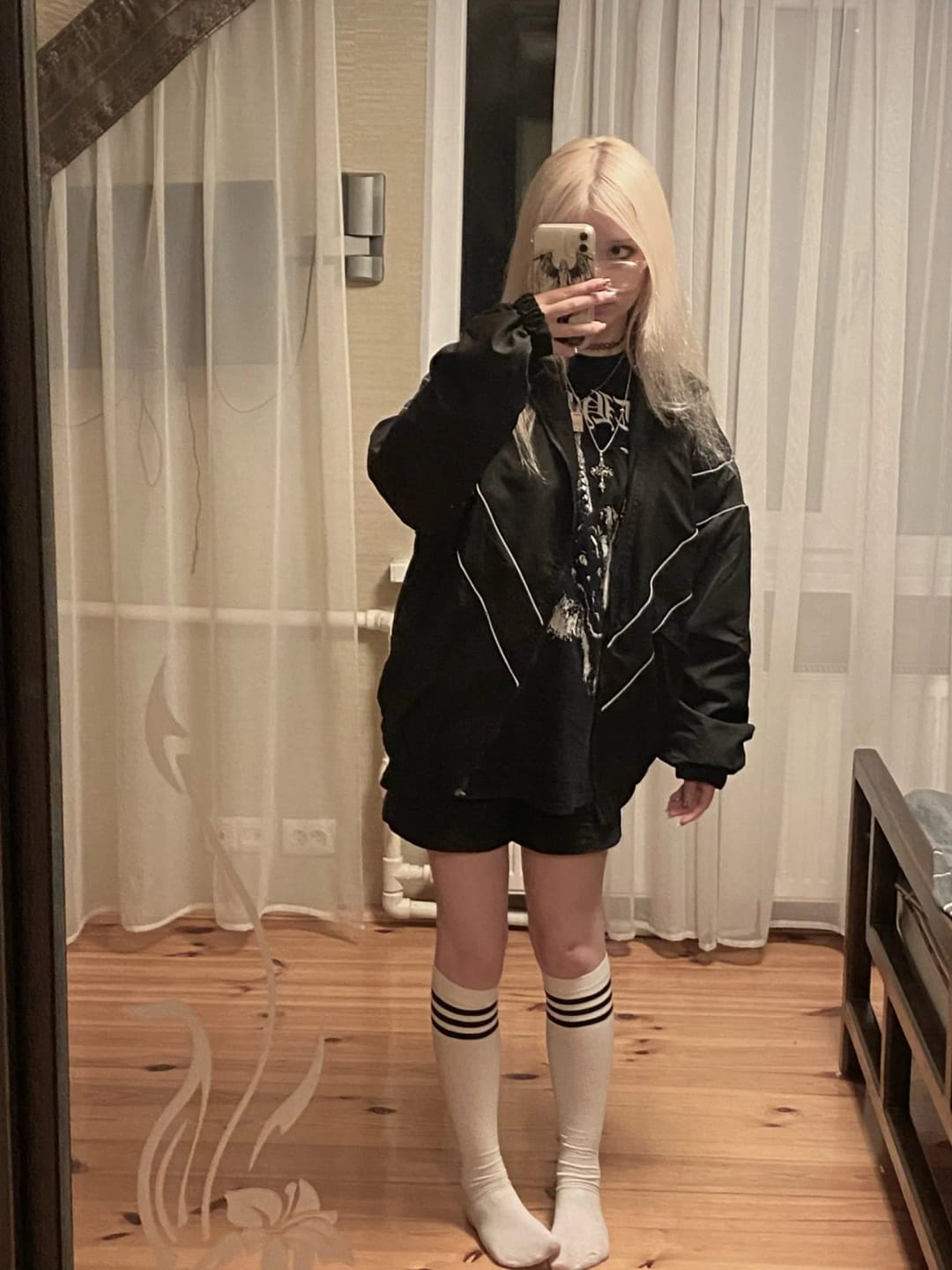Customer photo review of Vintage Track Jacket