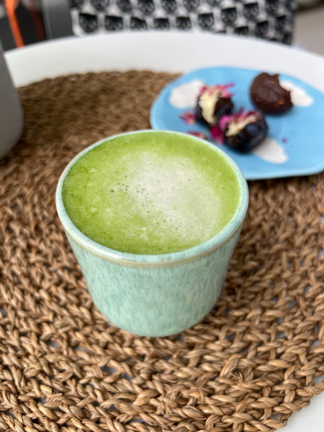 Customer photo review of Barista Premium Matcha - Omi