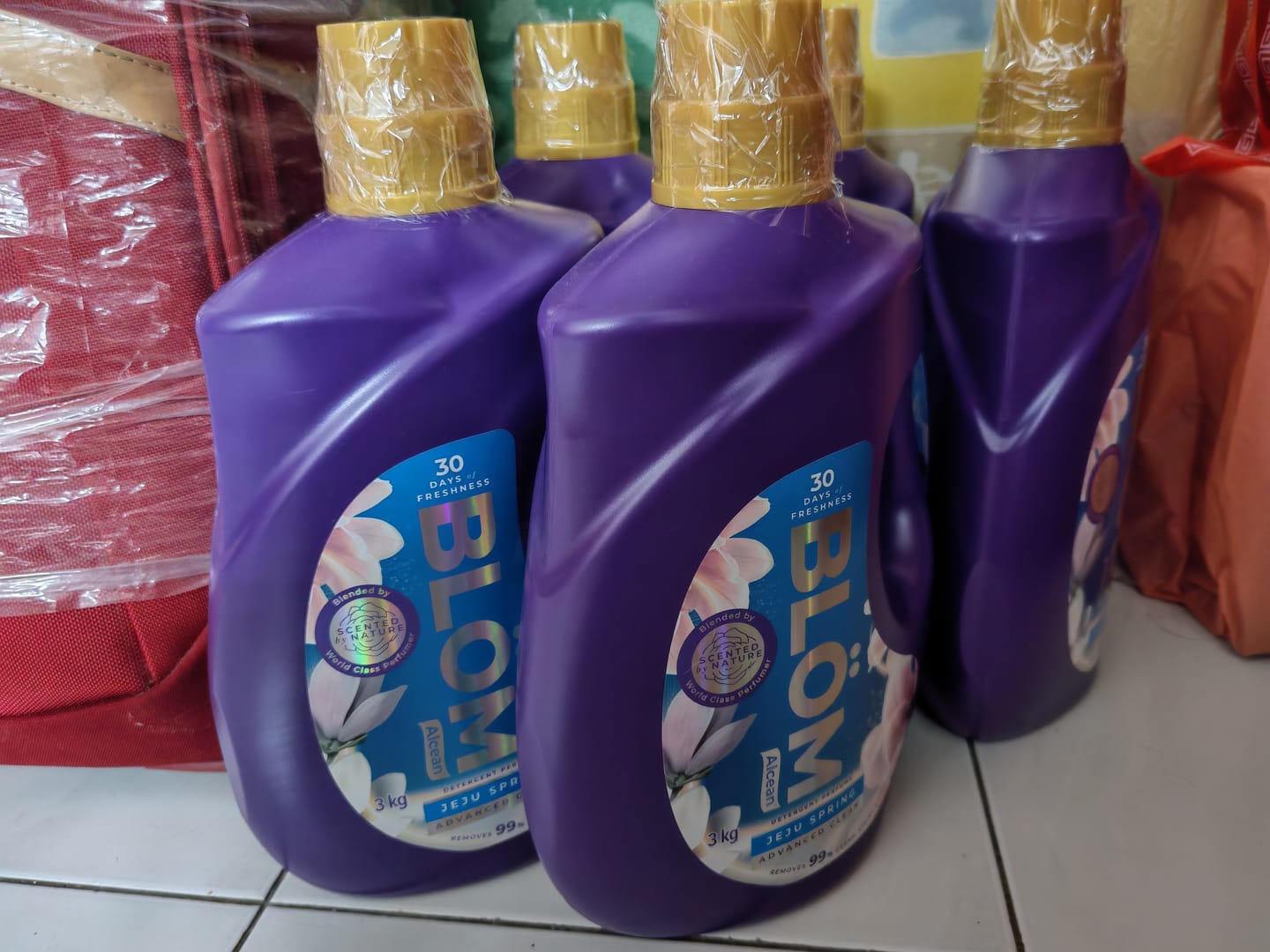 Customer photo review of BLÖM 3kg Premium Laundry Detergent Perfume