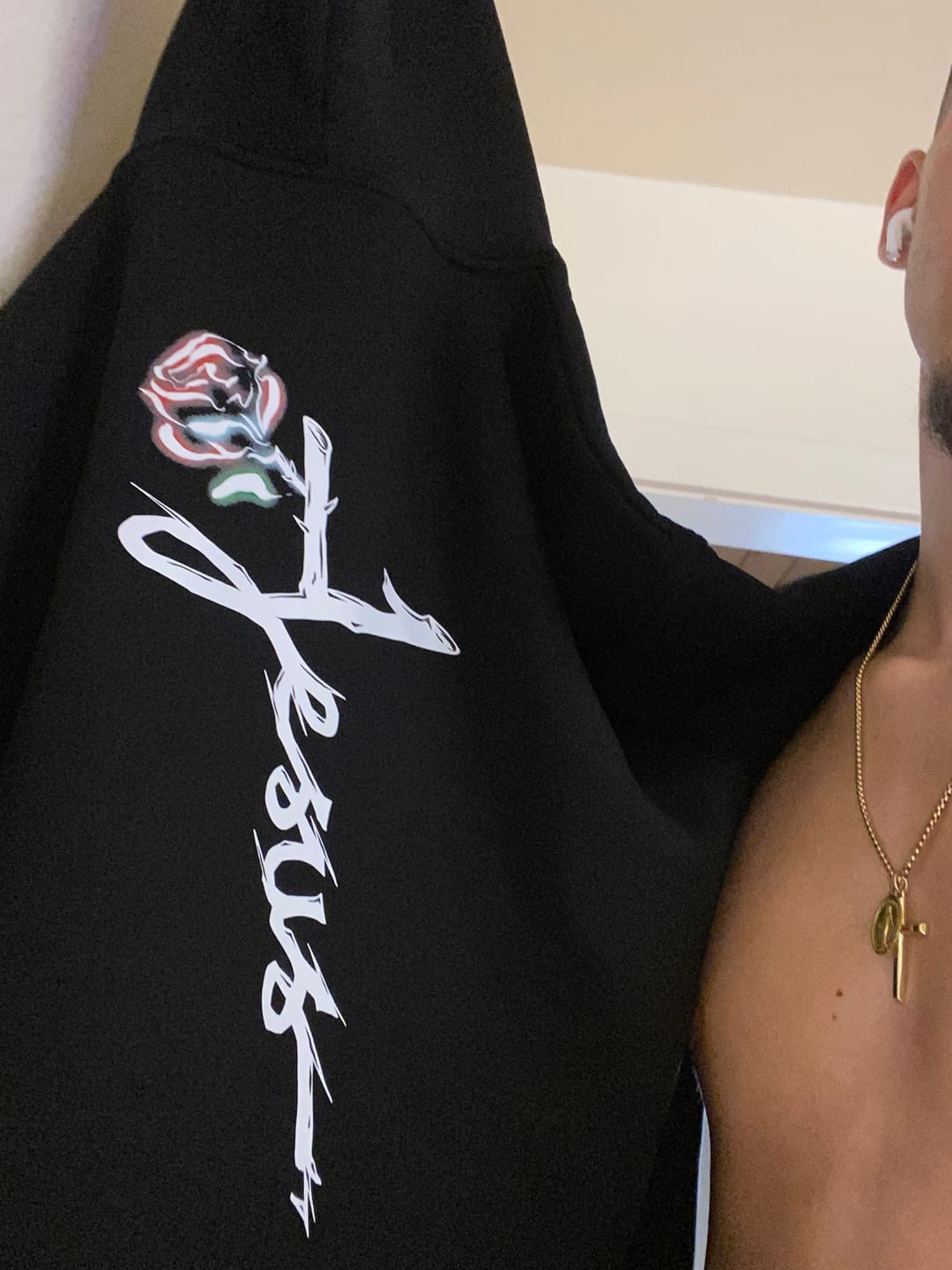 Customer photo review of OVERSIZED HOODIE - JESUS