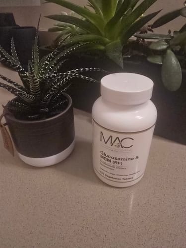 Customer photo review of Glucosamine & MSM