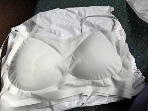 Customer photo review of Breeze Silk Halter Bra
