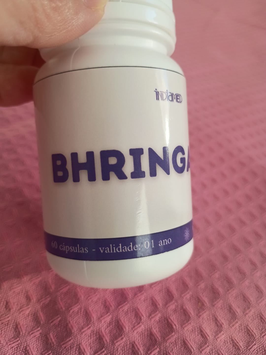 Customer photo review of Bhringaraj Cápsulas - 500mg