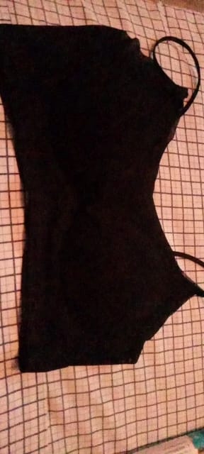 Customer photo review of Breeze Silk Halter Bra