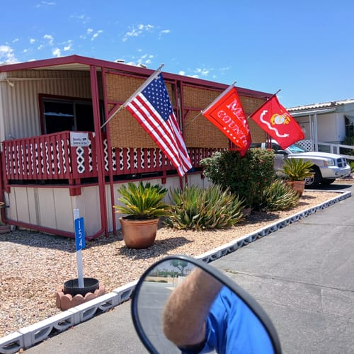 Customer photo review of United States Marines Flag / Marine Corps Flag