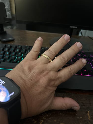 Customer photo review of Anello Fede Classica 7 mm