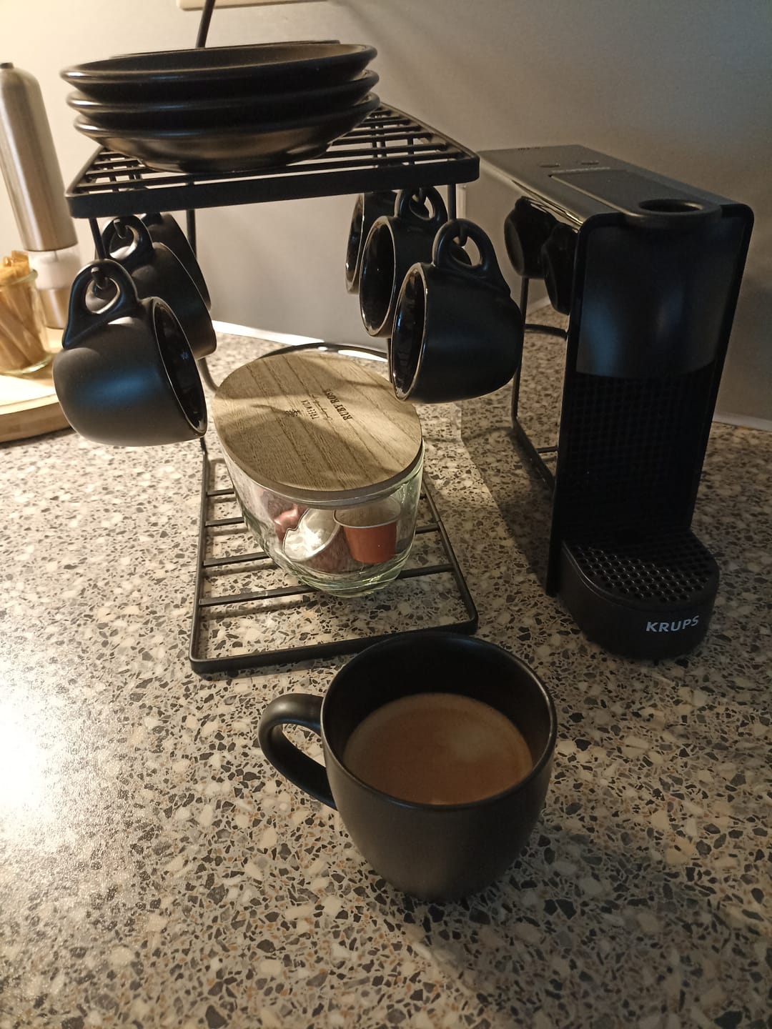 Customer photo review of Studio Tavola Koffiekopjes Black Tie 200 ml - 6 stuks