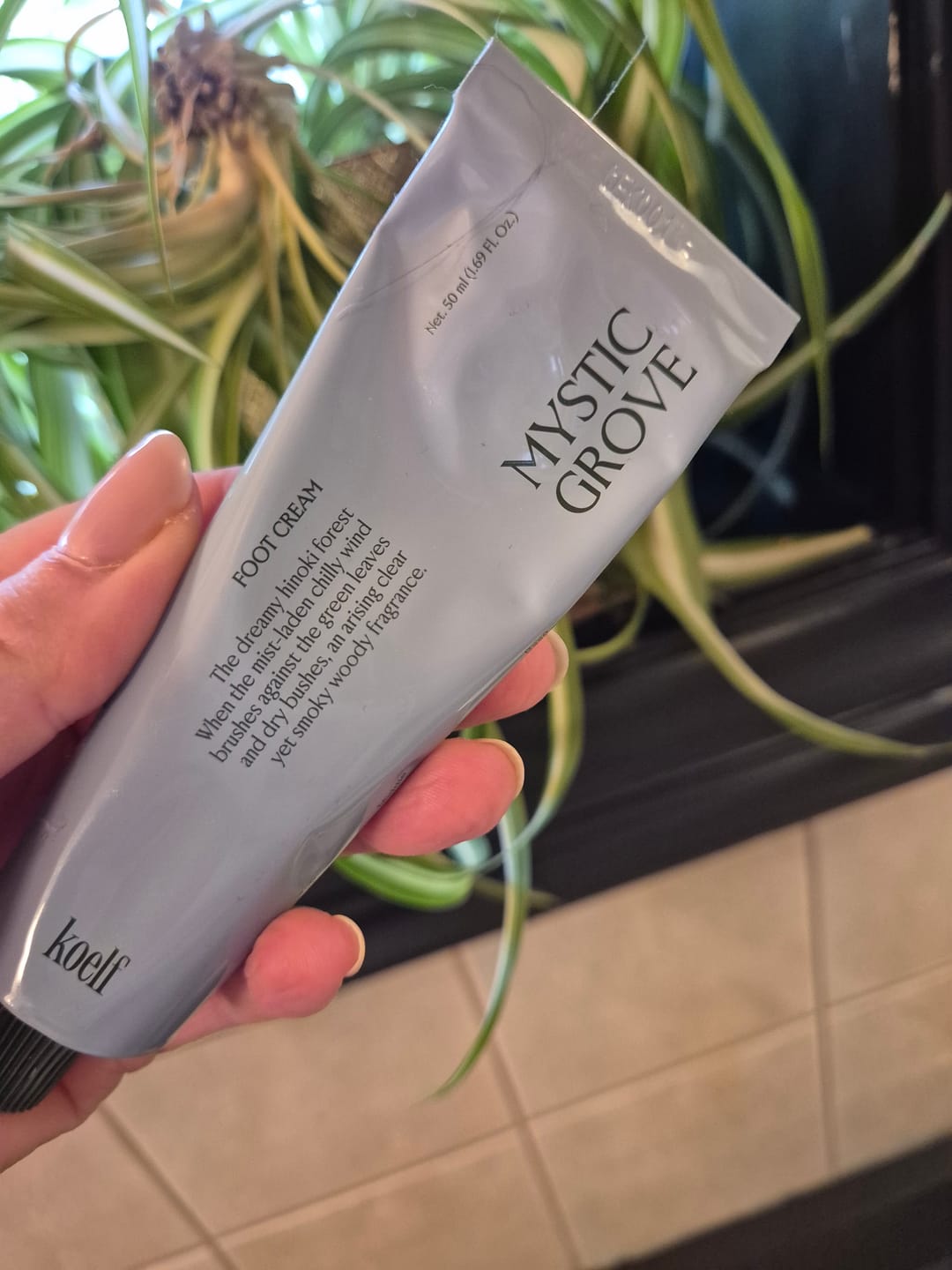 Customer photo review of Koelf Foot Cream Mystic Grove (50ml)