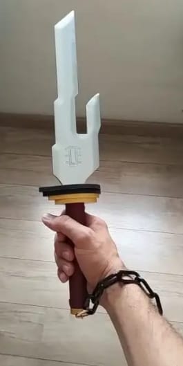 Customer photo review of Inverted Spear of Heaven 45 cm