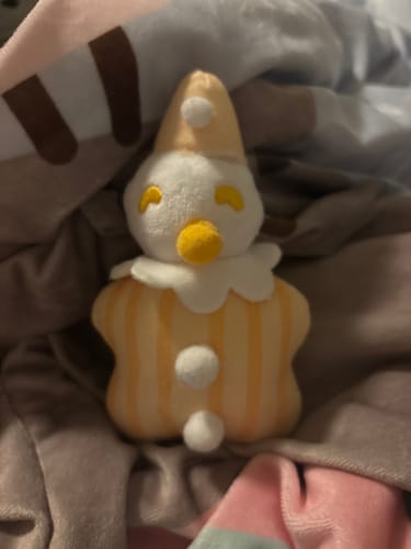 Customer photo review of Cute Lil Clown Plushies!