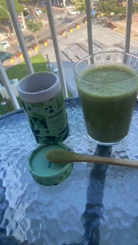 Customer photo review of Té Matcha Premium 100% - (para 1 -3 meses)