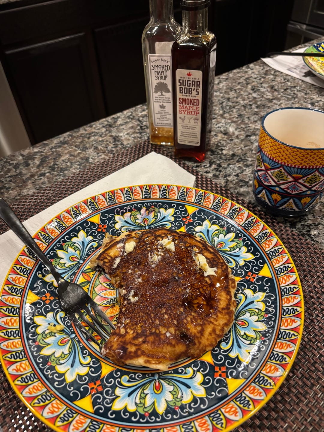 Customer photo review of The Original Smoked Maple Syrup