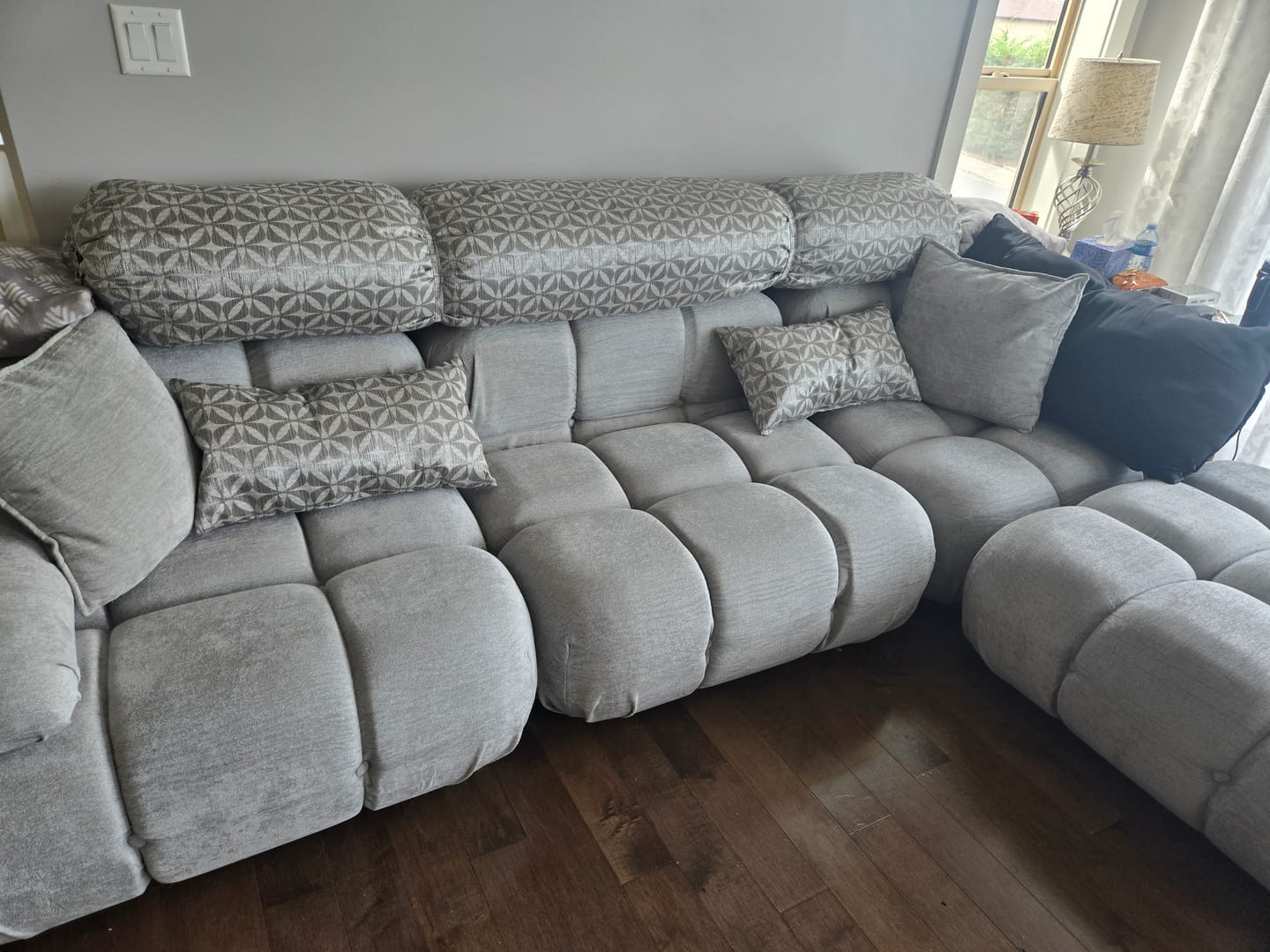 Customer photo review of Marshbello Sectional