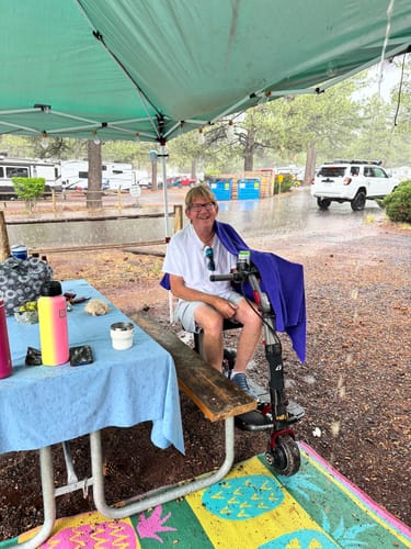 Customer photo review of ATTO SPORT Mobility Scooter