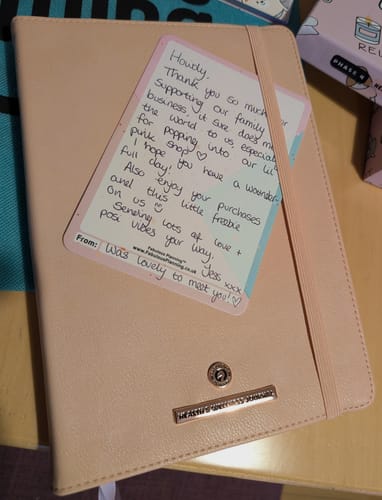 Customer photo review of Health & Wellness - Deluxe Life Journal