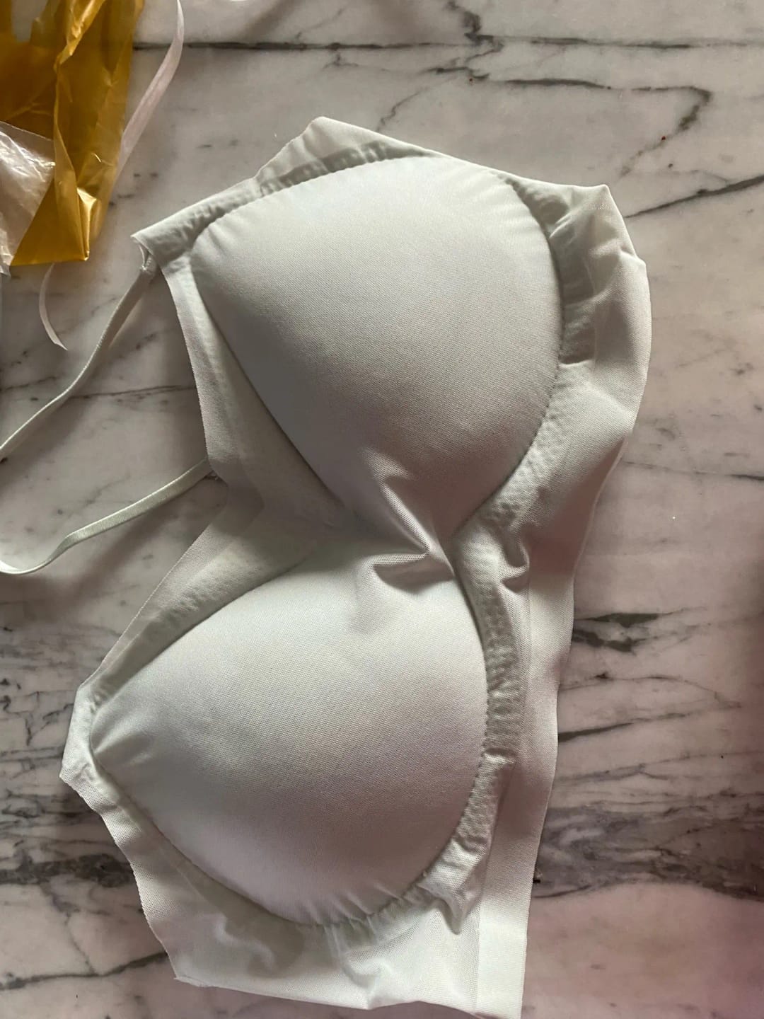 Customer photo review of Breeze Silk Halter Bra