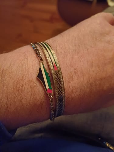 Customer photo review of Palestine Heritage Cuff