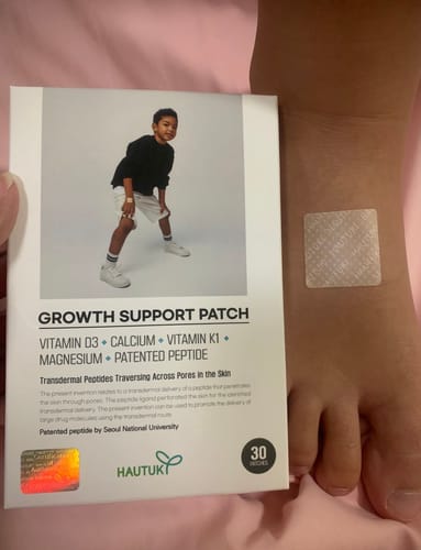 Customer photo review of HAUTUKI Growth Support Patch - 10 Month Supply (10Box) 50% OFF