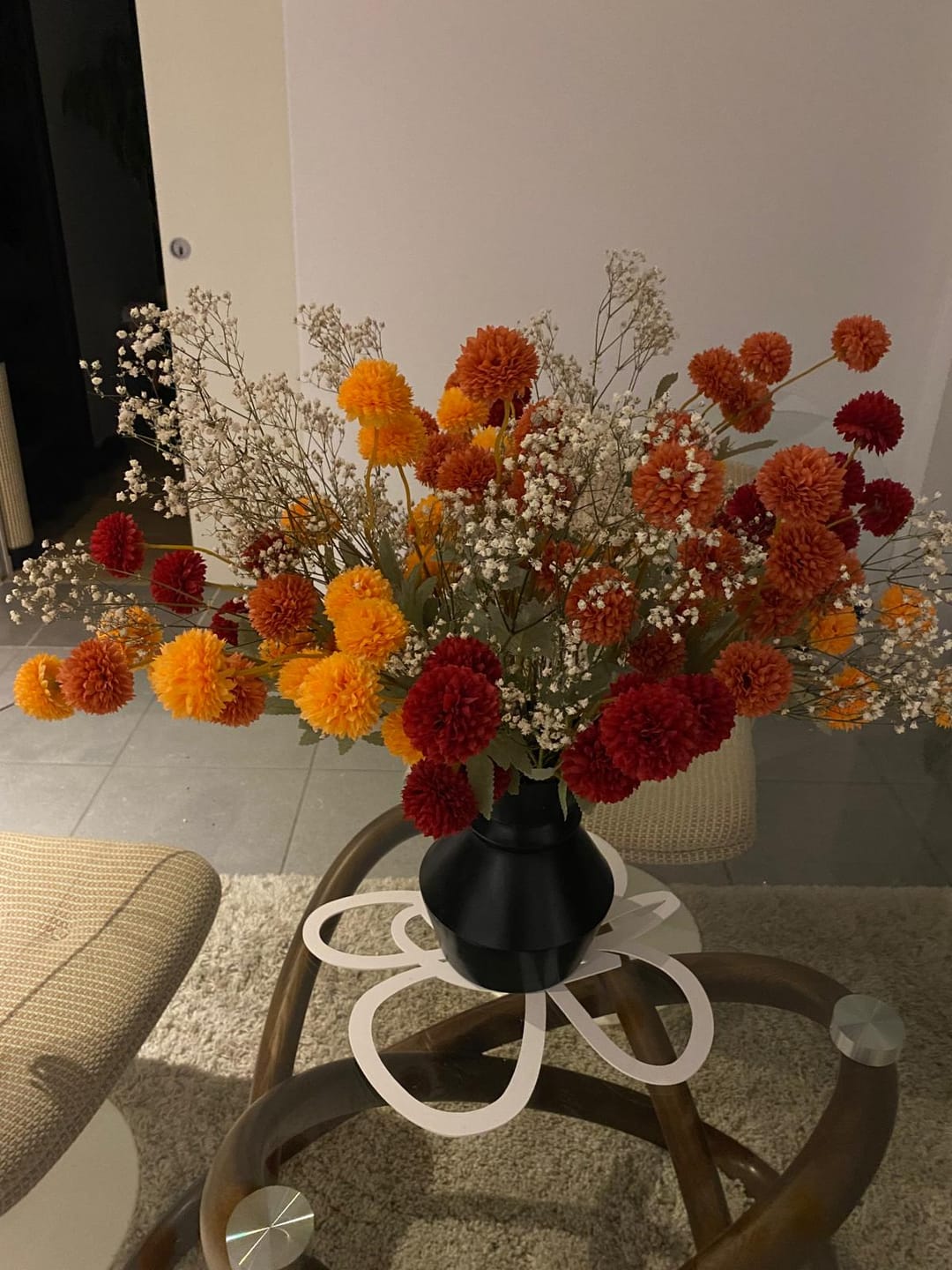 Customer photo review of Fleur de Kiku - Mélange (10 tiges/ 50 pompons)