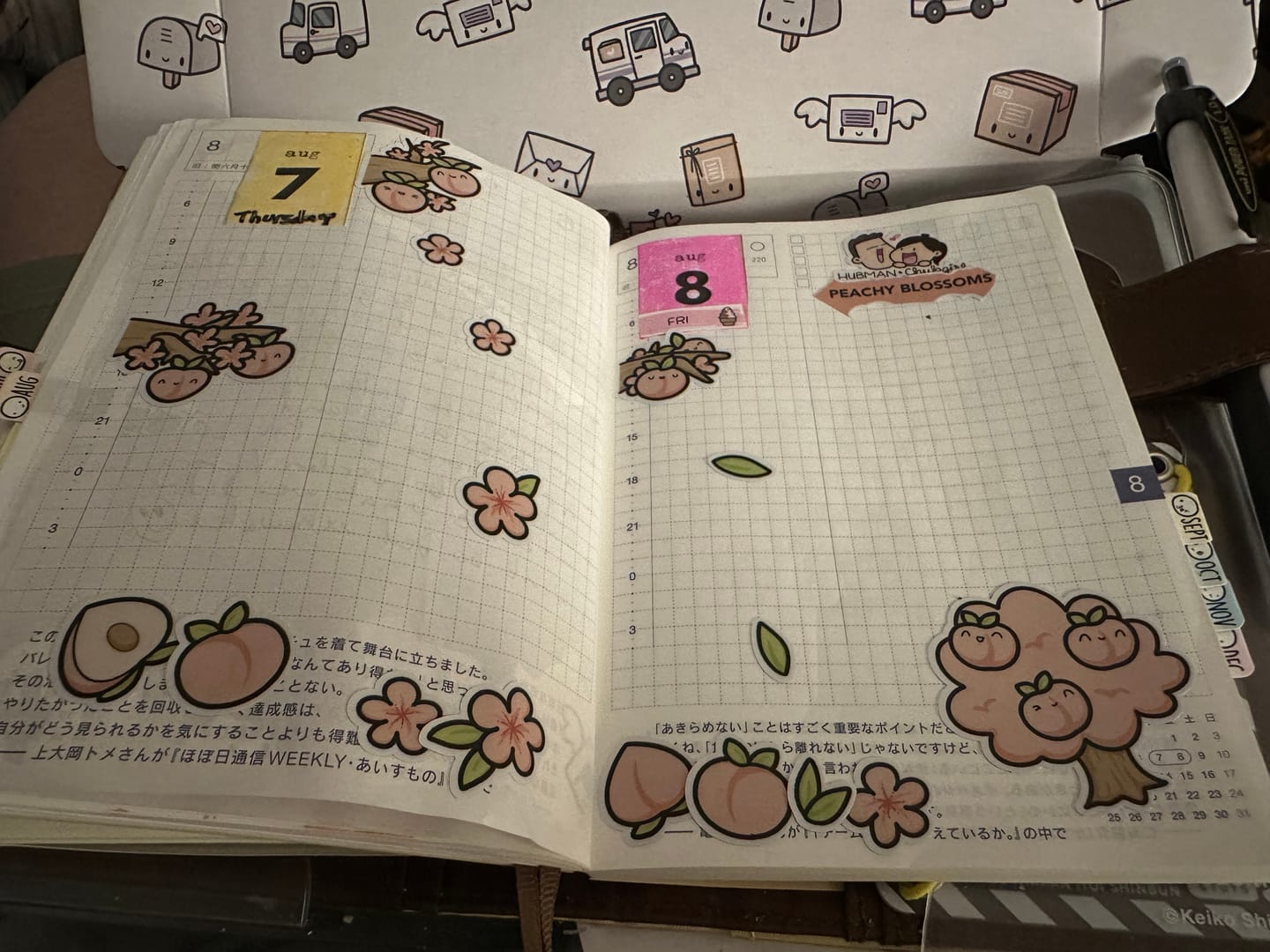 Customer photo review of Hobonichi Subscription
