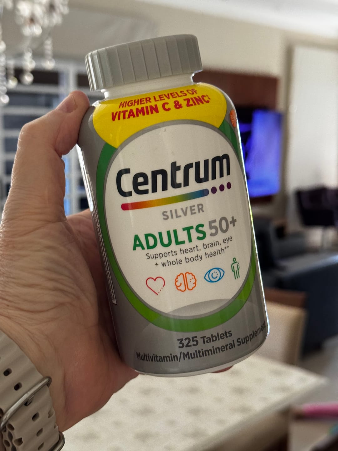 Customer photo review of Centrum Silver - Multivitamina para Adultos 50+ (325 Tablets)