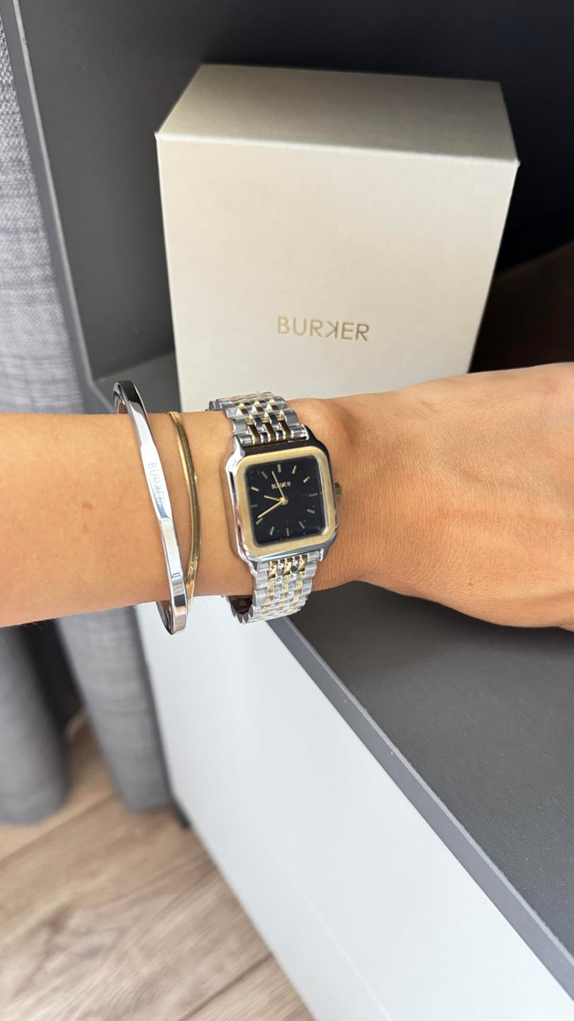 Customer photo review of Macy Black Gold Silver