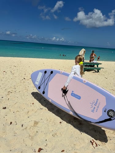 Customer photo review of KIDS MALIBU SKY PADDLE BOARD