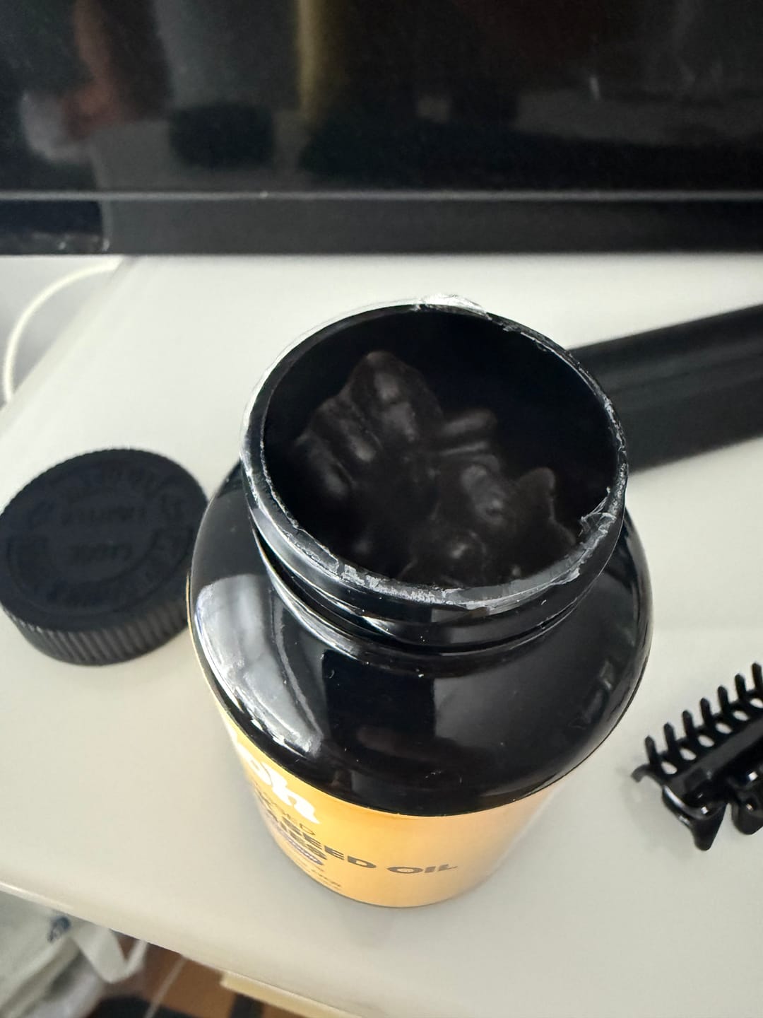 Customer photo review of Black Seed Oil Gummy