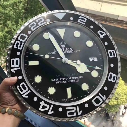 Customer photo review of GMT-Master II Wall Clock - Black Silver