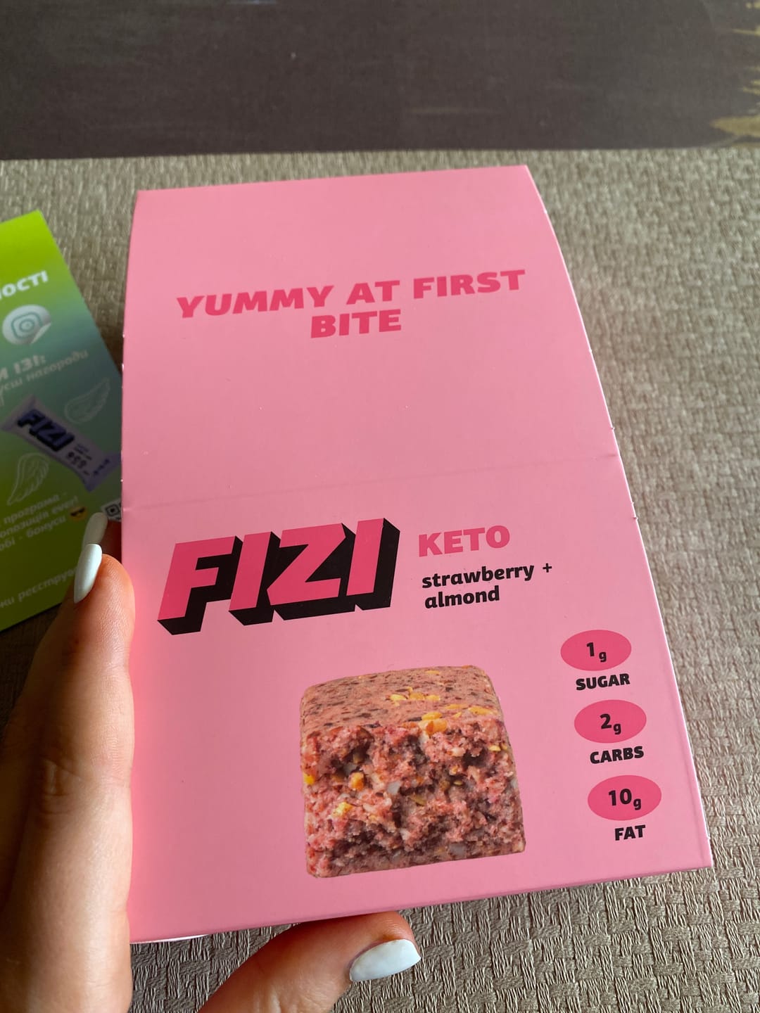 Customer photo review of Strawberry + Almond x10 шт.