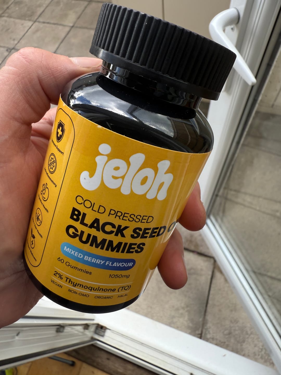 Customer photo review of Black Seed Oil Gummy