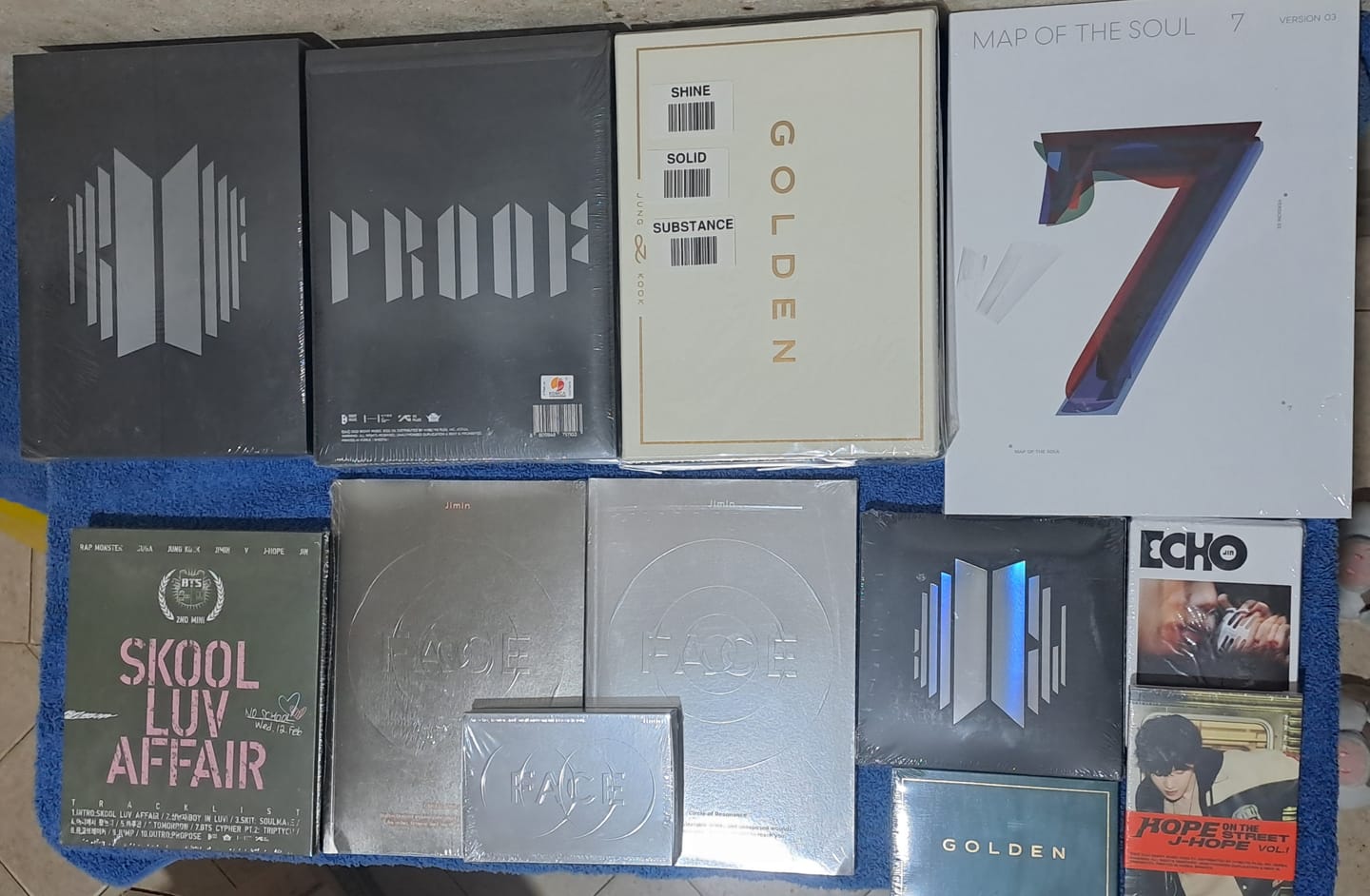 Customer photo review of BTS JIMIN - FACE 1ST SOLO ALBUM