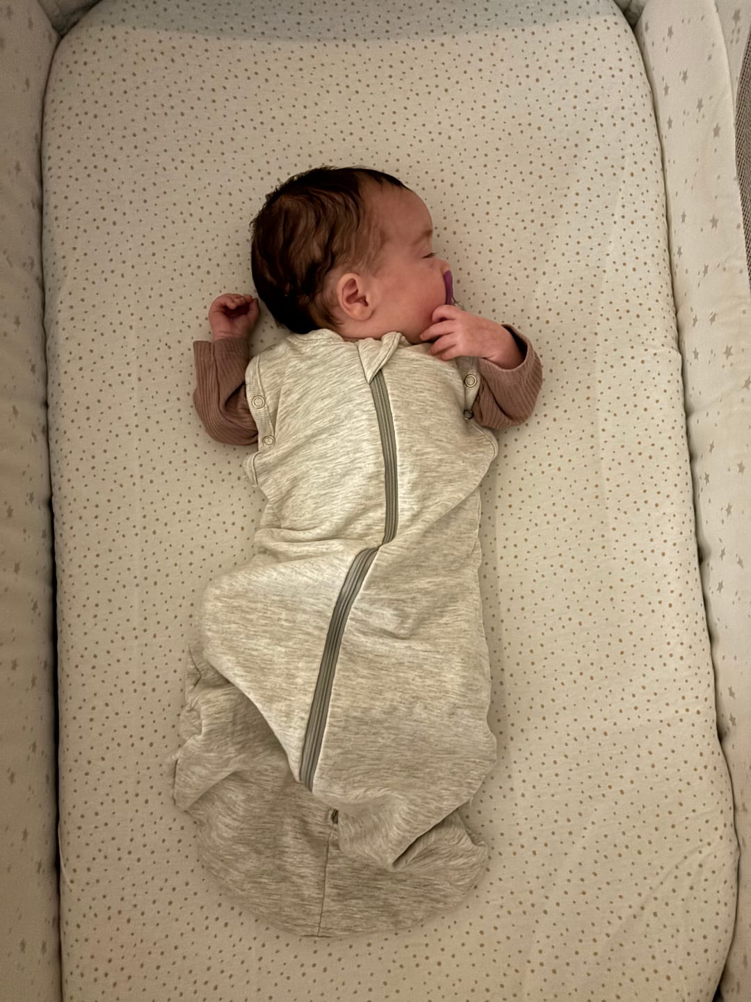 Customer photo review of sleep swaddle bag | 0-3 Months | 1 Tog