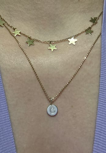 Customer photo review of Collana Must have basic diamantata