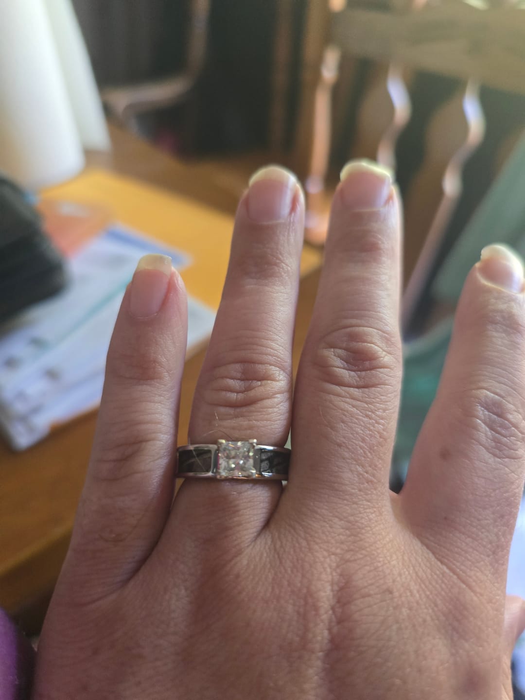 Customer photo review of Mossy Oak Breakup Infinity Matching Set for Him and Her