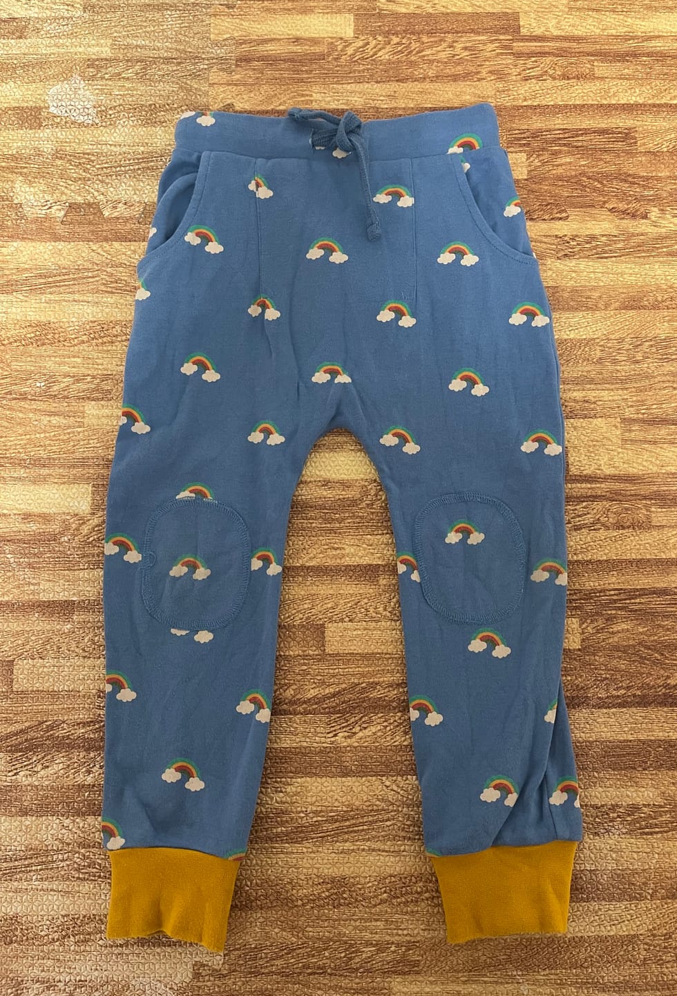 Customer photo review of Blue Rainbows Organic Comfy Joggers