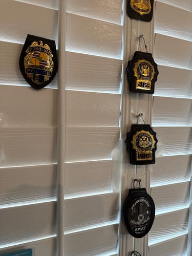 Customer photo review of Gold HPD Honolulu Police Badge Collector's Edition Customizable Rank & Number