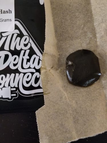 Customer photo review of THCA Moroccan Hash