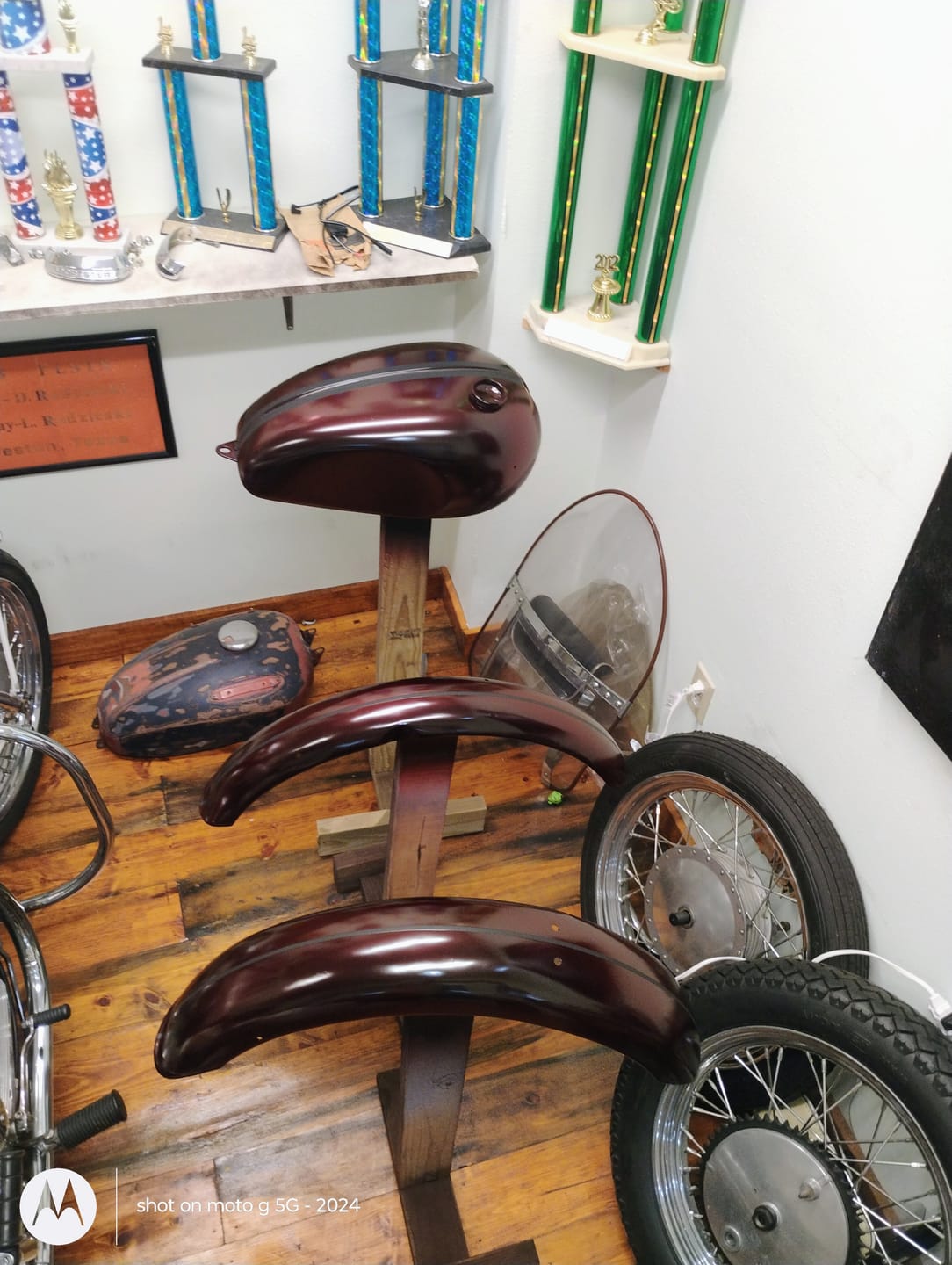 Customer photo review of Phantom Red Paint Basecoat