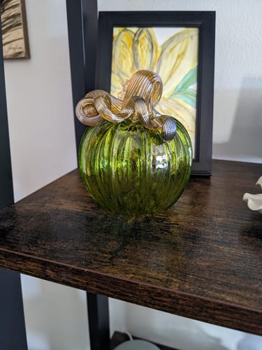 Customer photo review of Mini Pumpkin, Peridot
